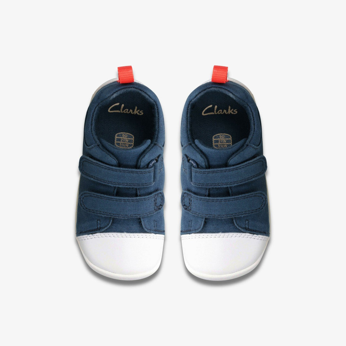 Clarks Kids Roamer Craft Toddler Navy Canvas