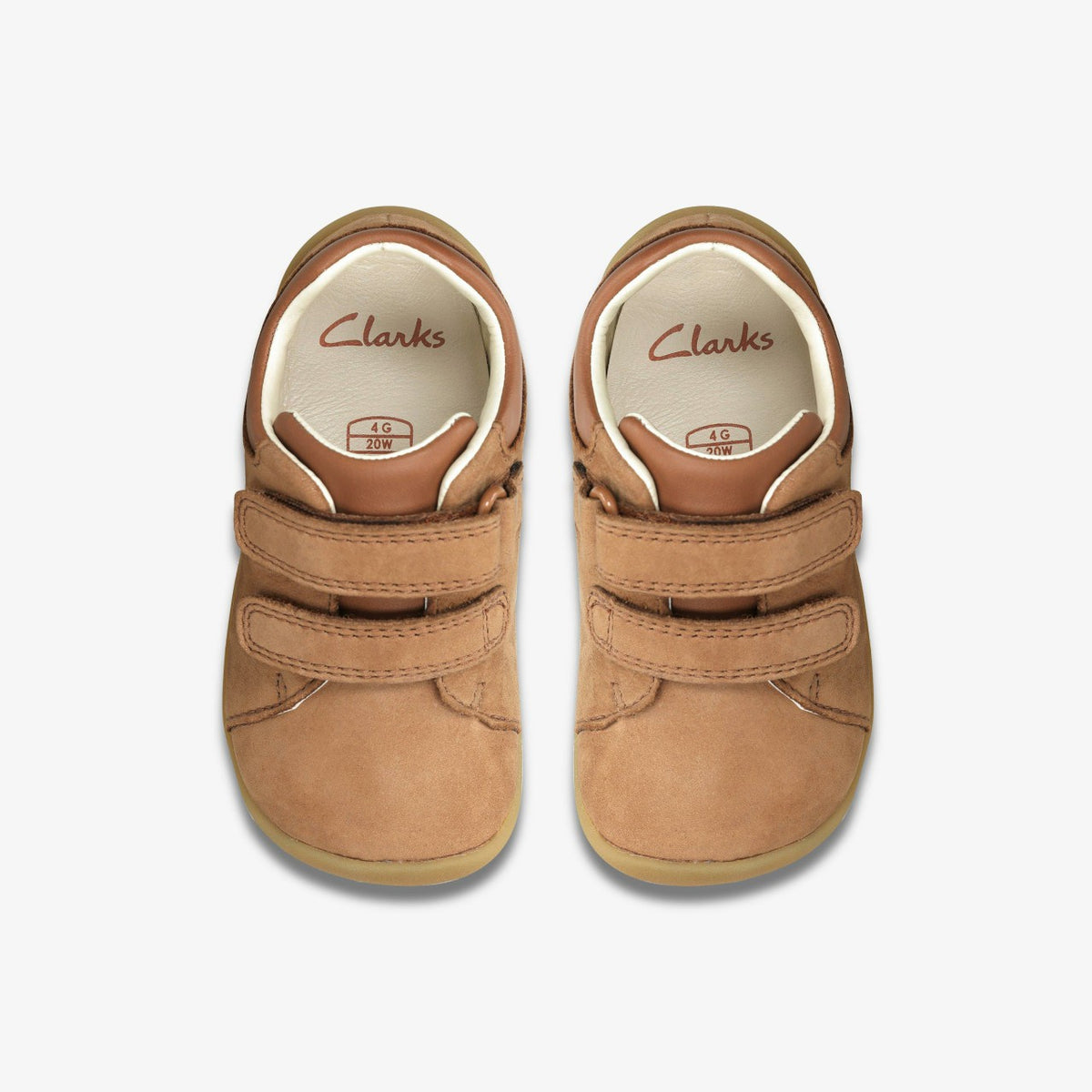Clarks Kids Roamer Craft Toddler Tan Leather