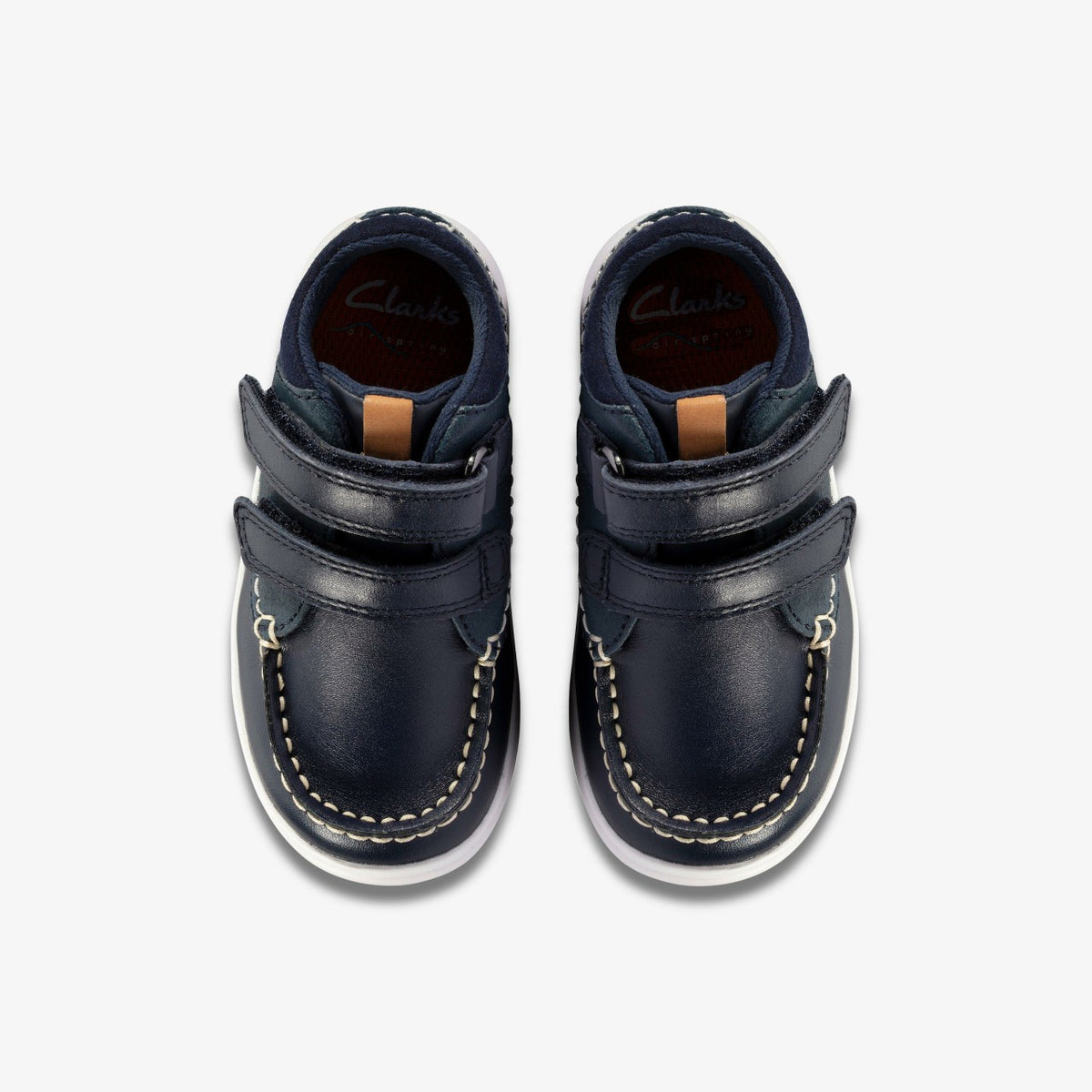 Clarks Kids Crest Tuktu Toddler Navy Leather