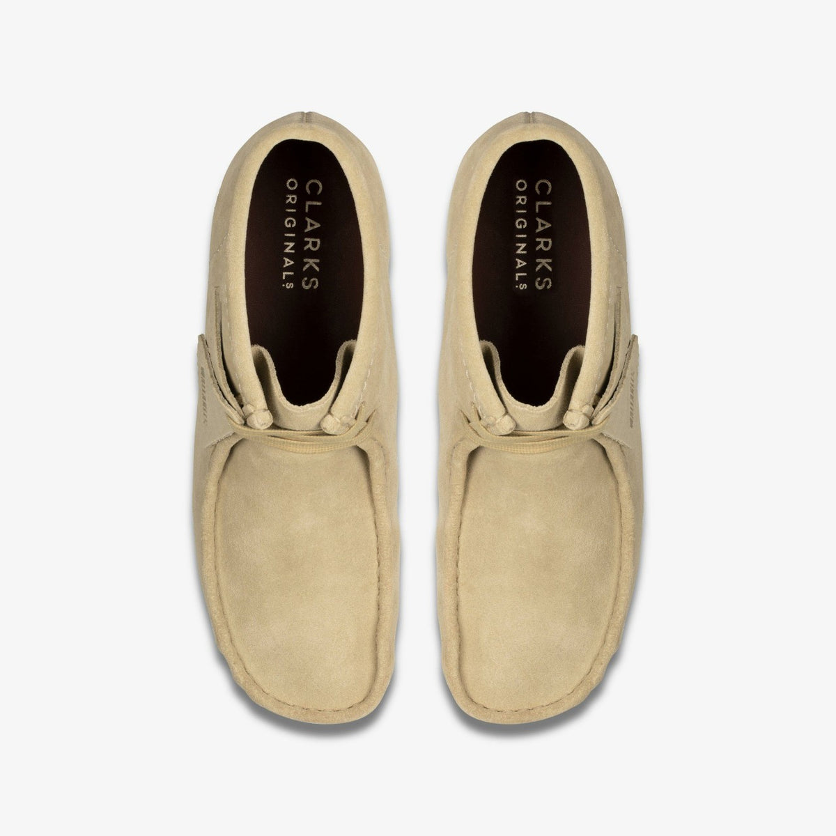 Clarks Men Wallabee Boot Maple Suede