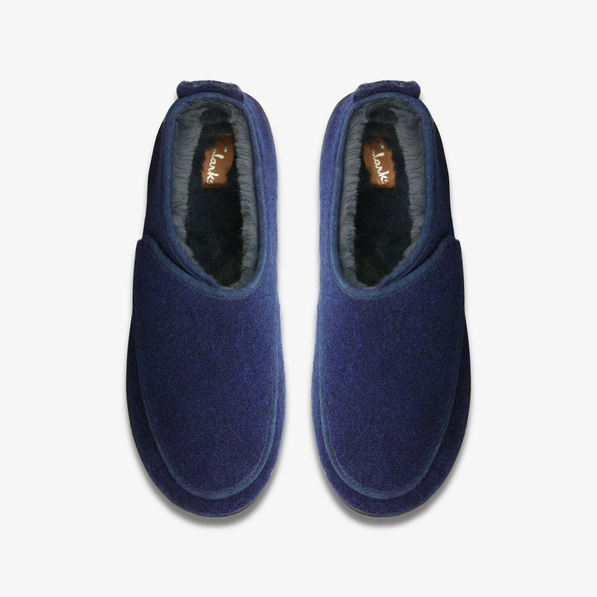 Clarks Men King Riptape Slipper Navy