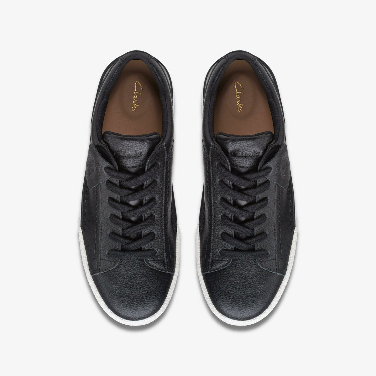 Clarks Women Craft Cup Walk Black Leather