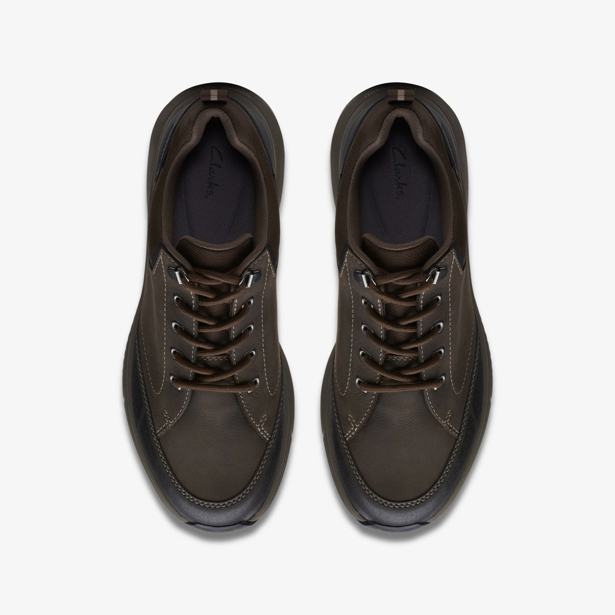 Clarks Men Wave 2.0 Vibe Dark Brown