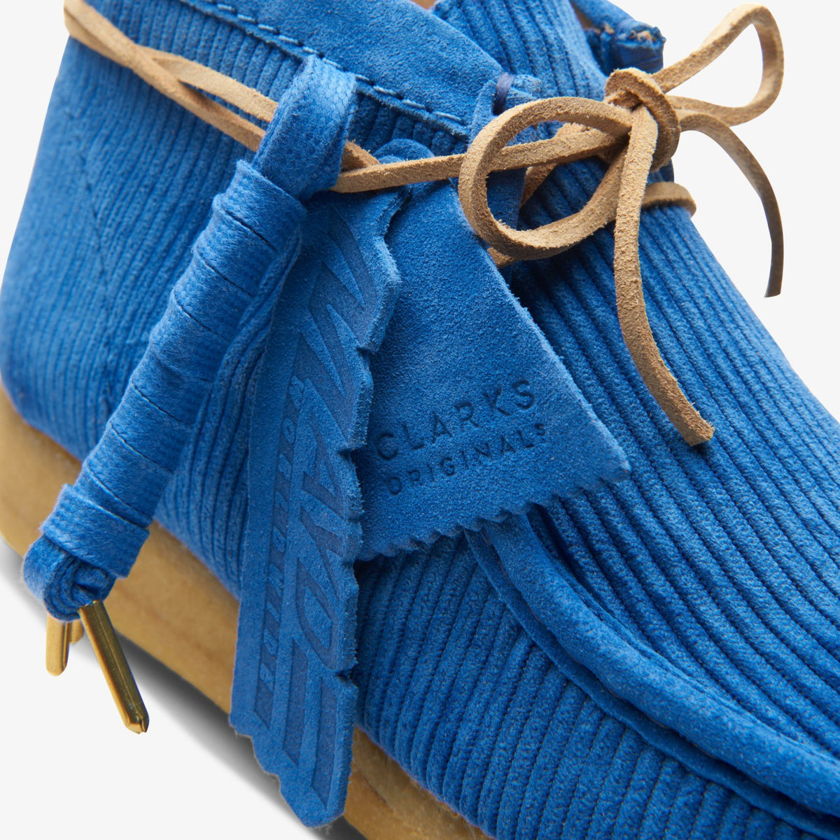 Clarks Women Wallabee Boot Pacific Blue