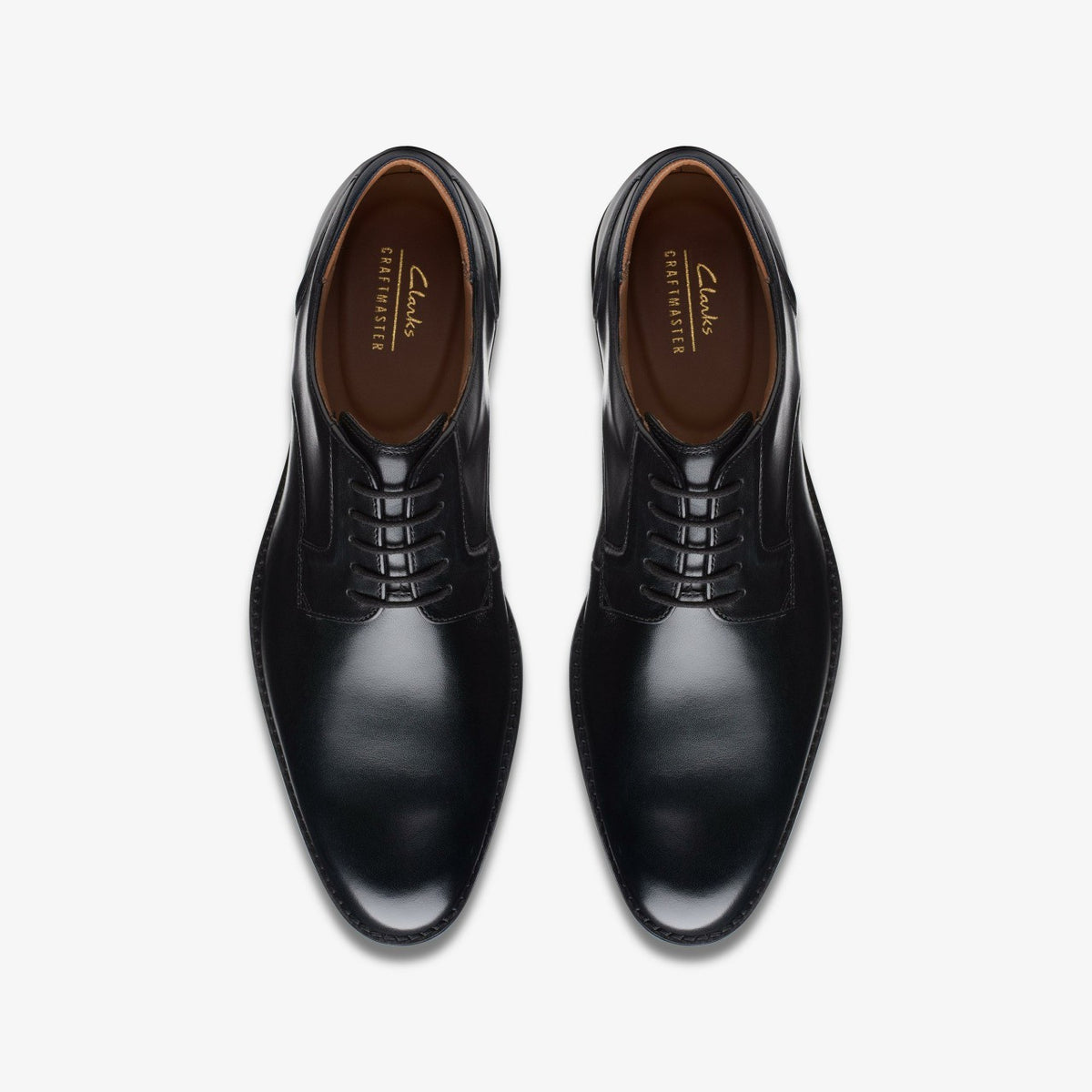 Clarks Men Craft Arlo Lace Black Leather