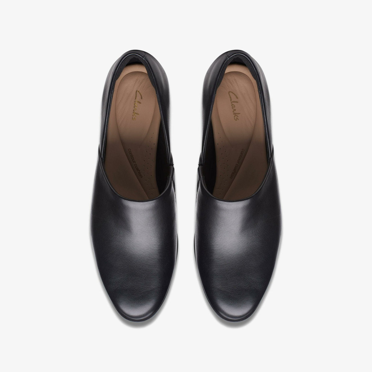 Clarks Women Freva 55 Lily Black Leather