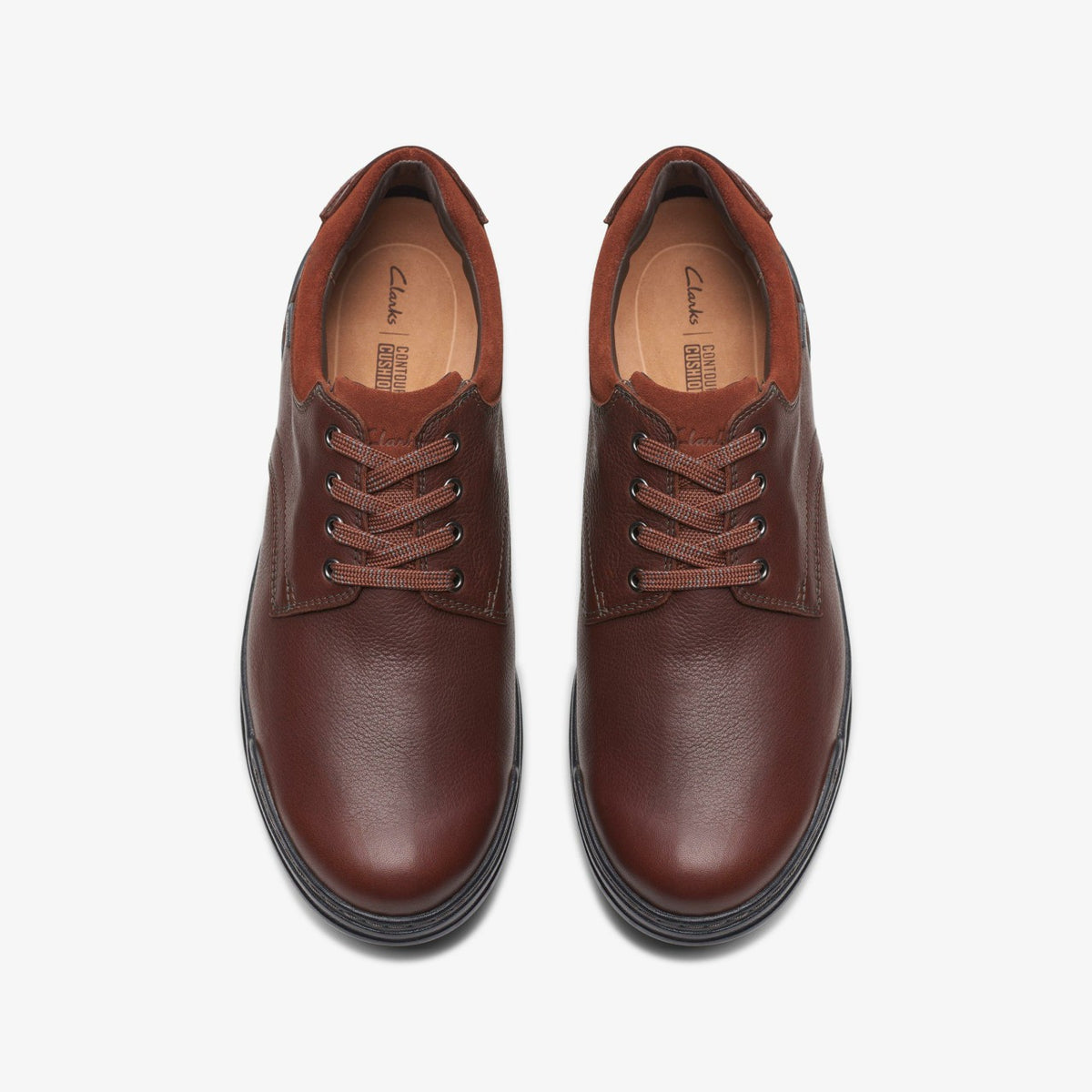 Clarks Men Rockie Walk GORE-TEX Dark Tan Leather