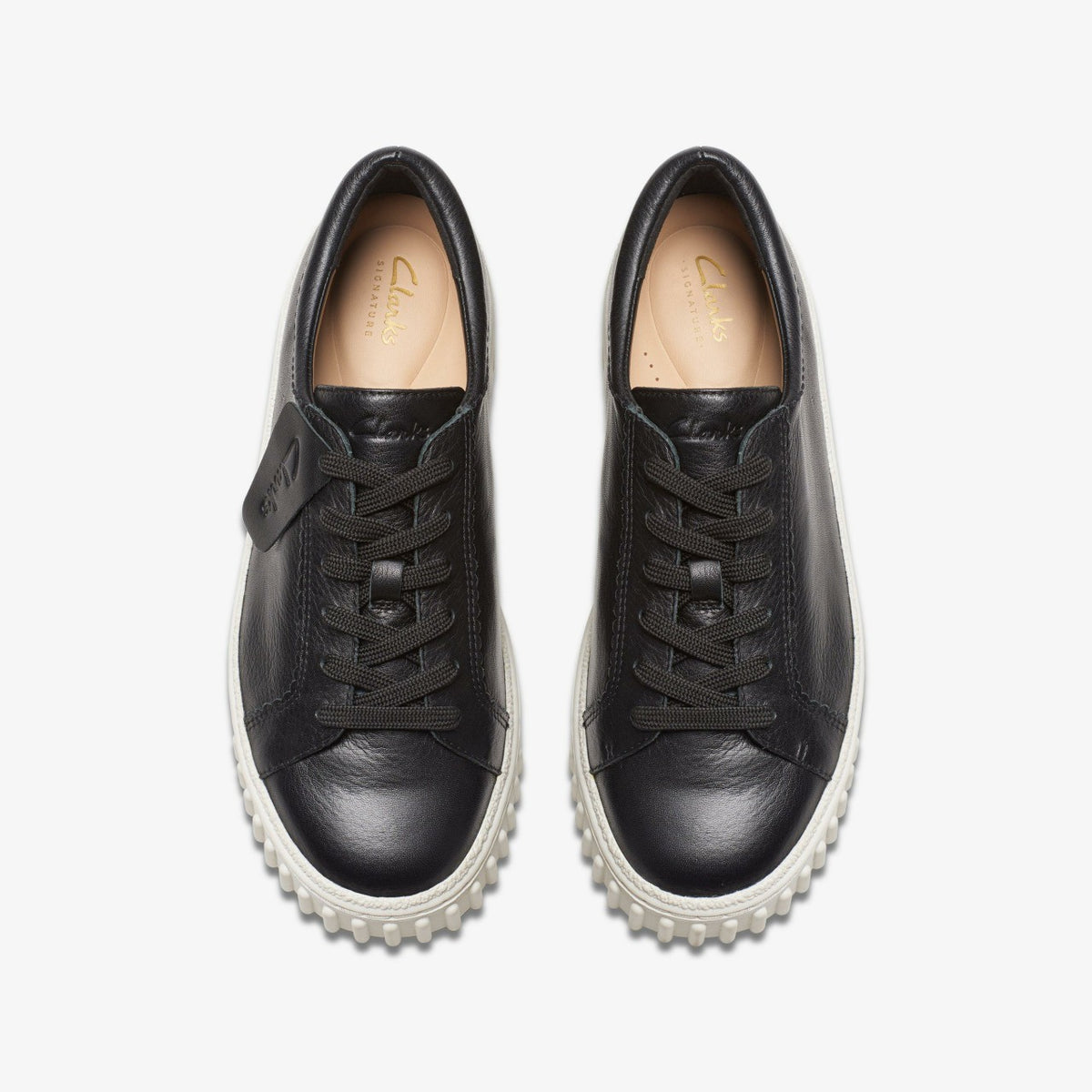 Clarks Women Mayhill Walk Black Leather