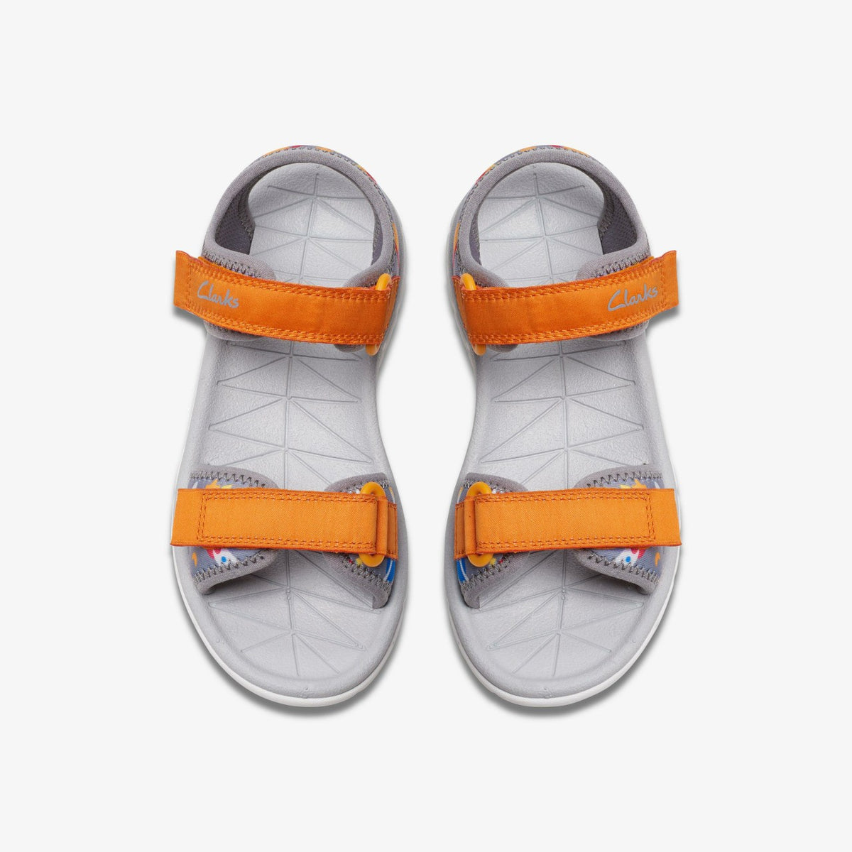 Clarks Kids Surfing Tide Kid Grey/Orange