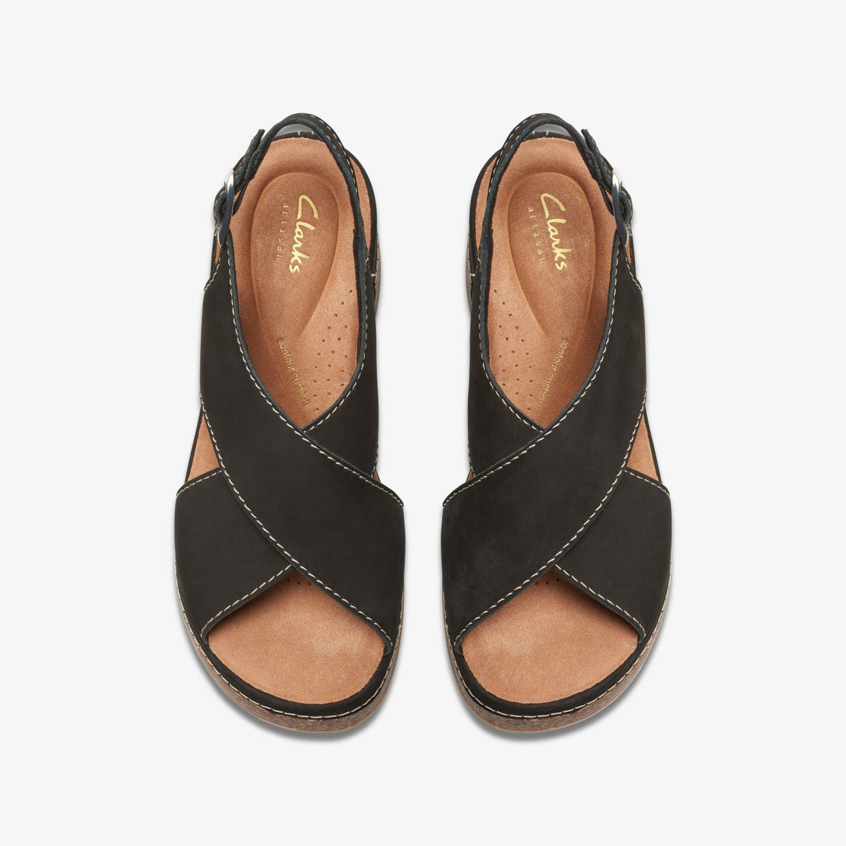 Clarks Women Kassanda Step Black Nubuck