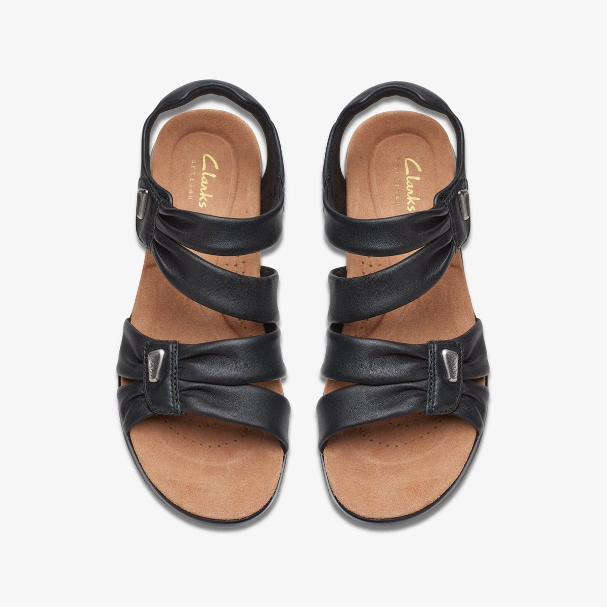 Clarks Women Kitly Ave Black Leather