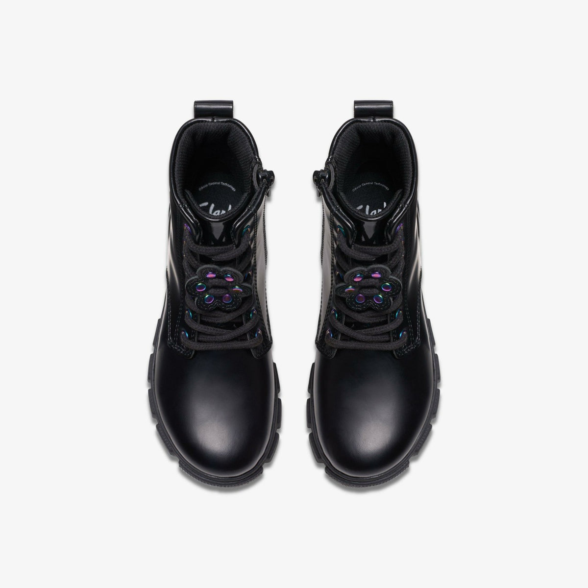 Clarks Kids Evyn Top Kid Black
