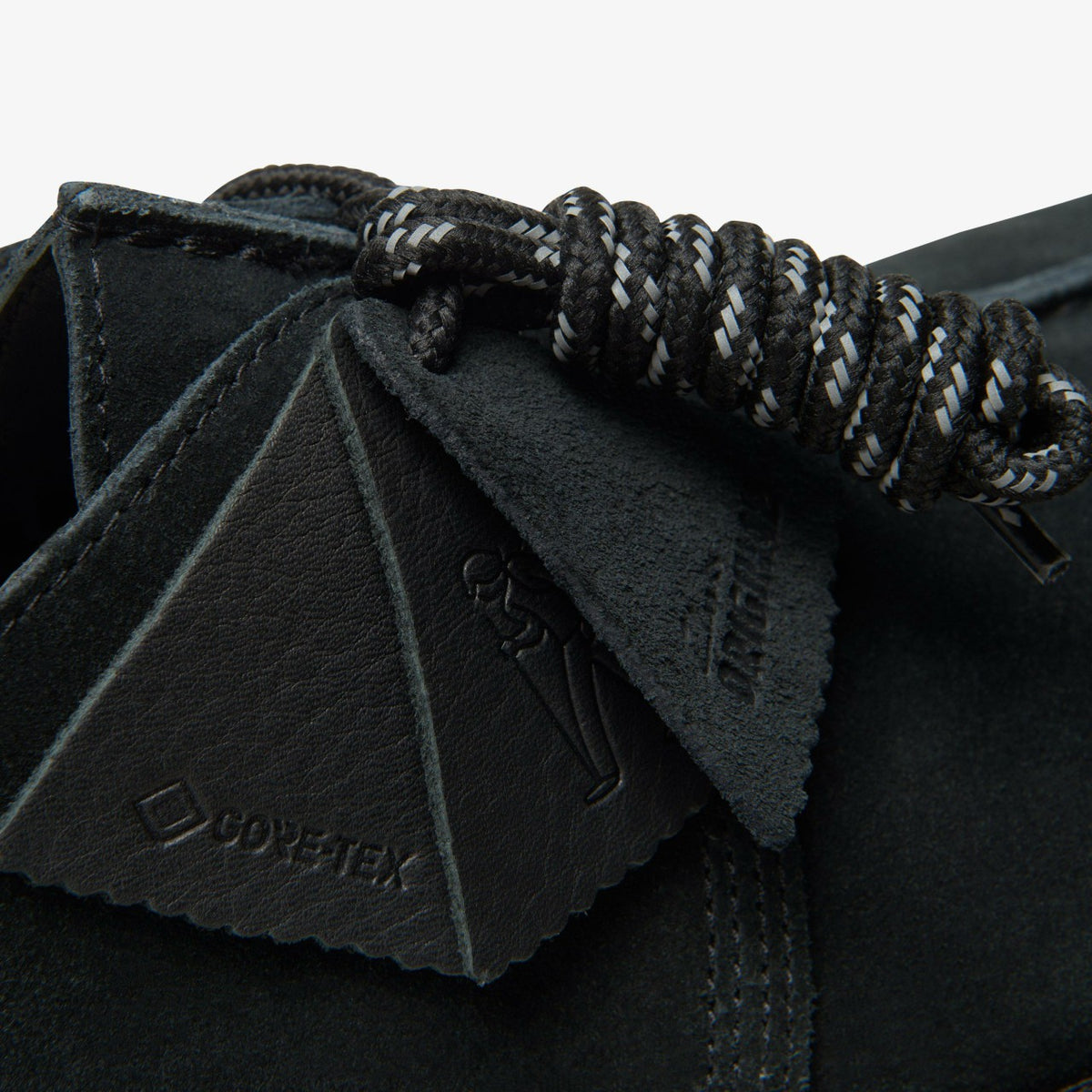 Clarks Men Desert Trek GORE-TEX Black Suede