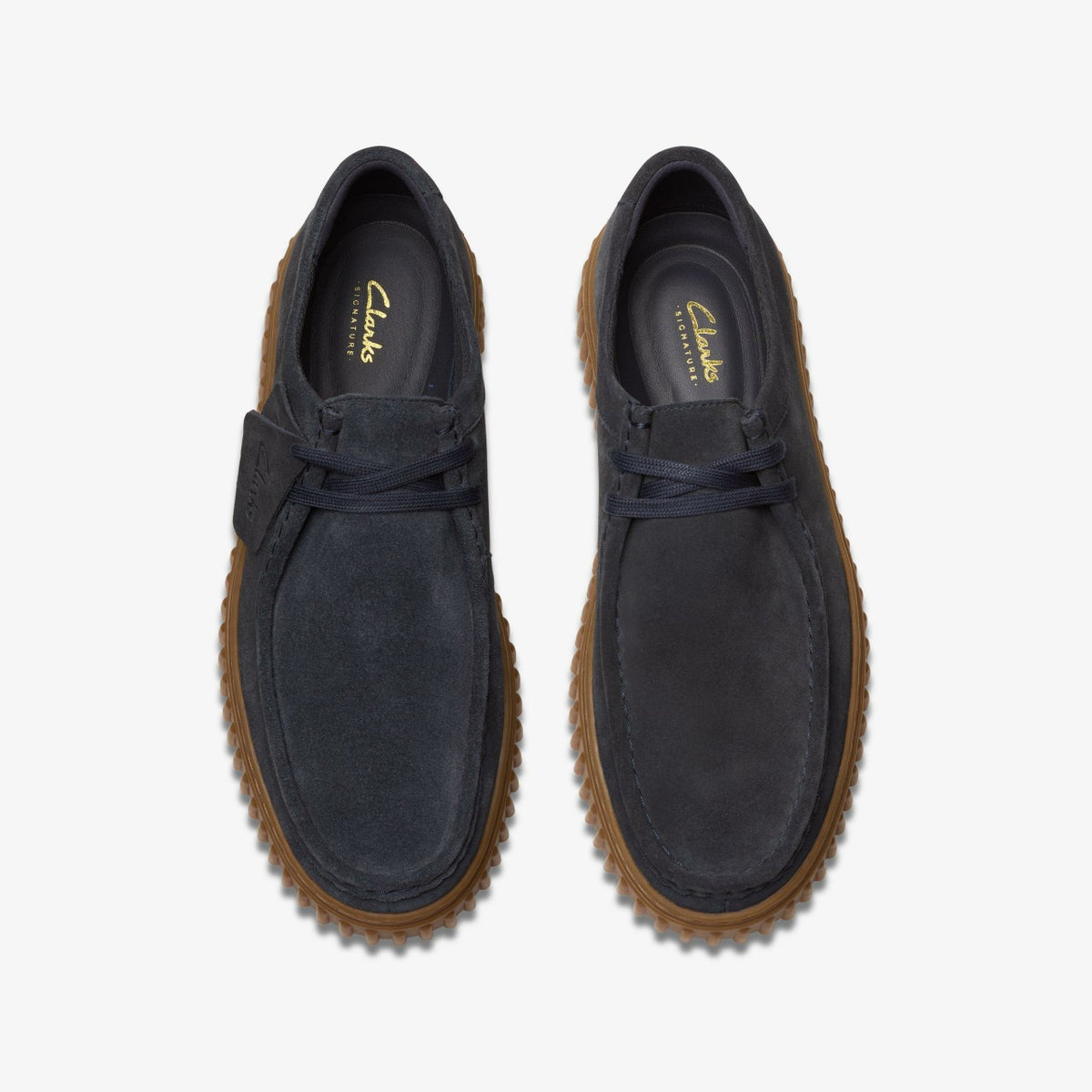 Clarks Men Torhill Lo Navy Suede