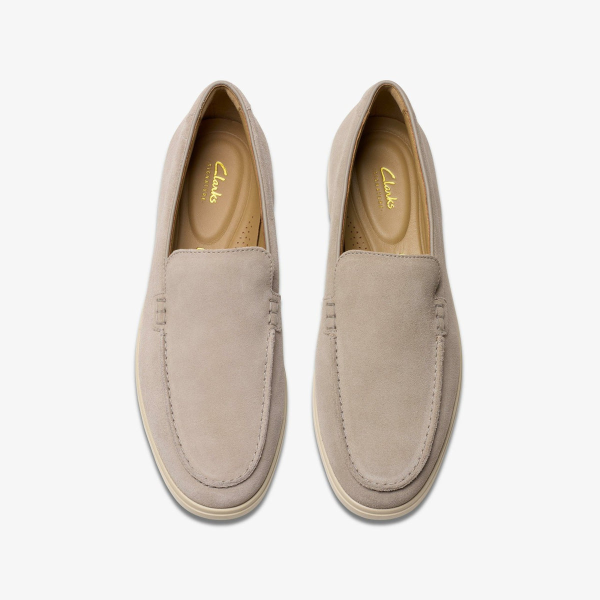 Clarks Men Torford Easy Grey Suede