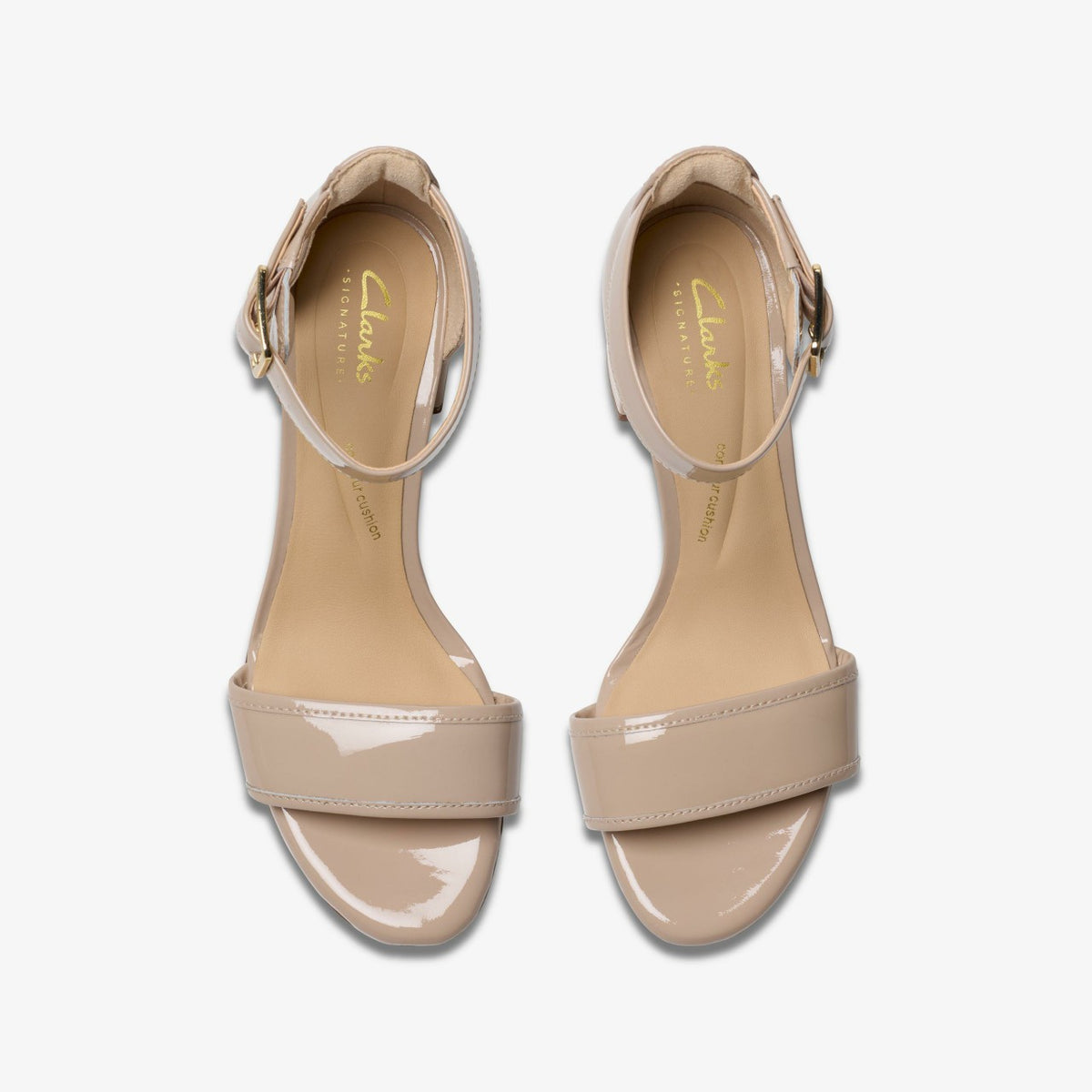 Clarks Women Ezoria Mae Sand Patent
