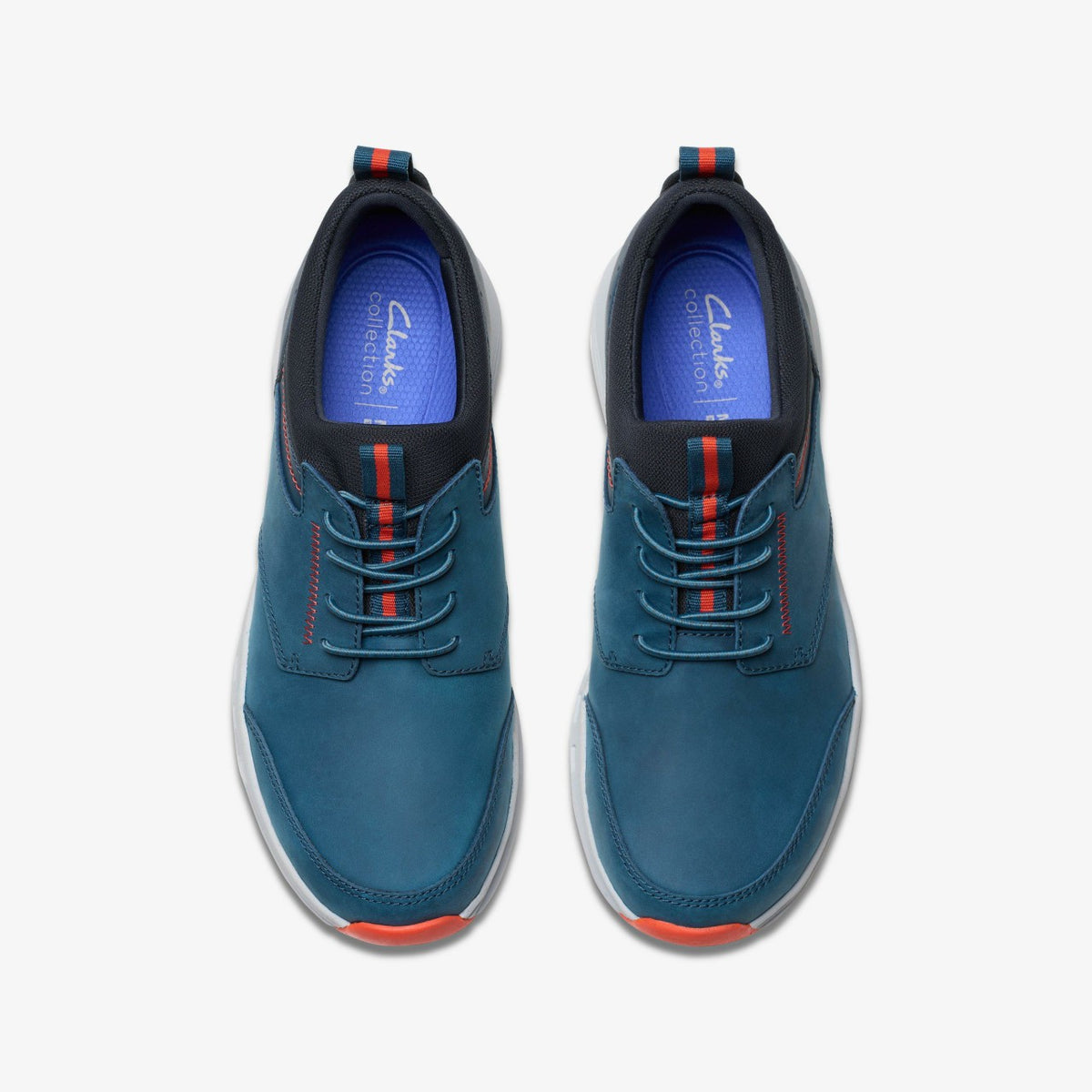 Clarks Men Motion Trek EZ Teal Combination
