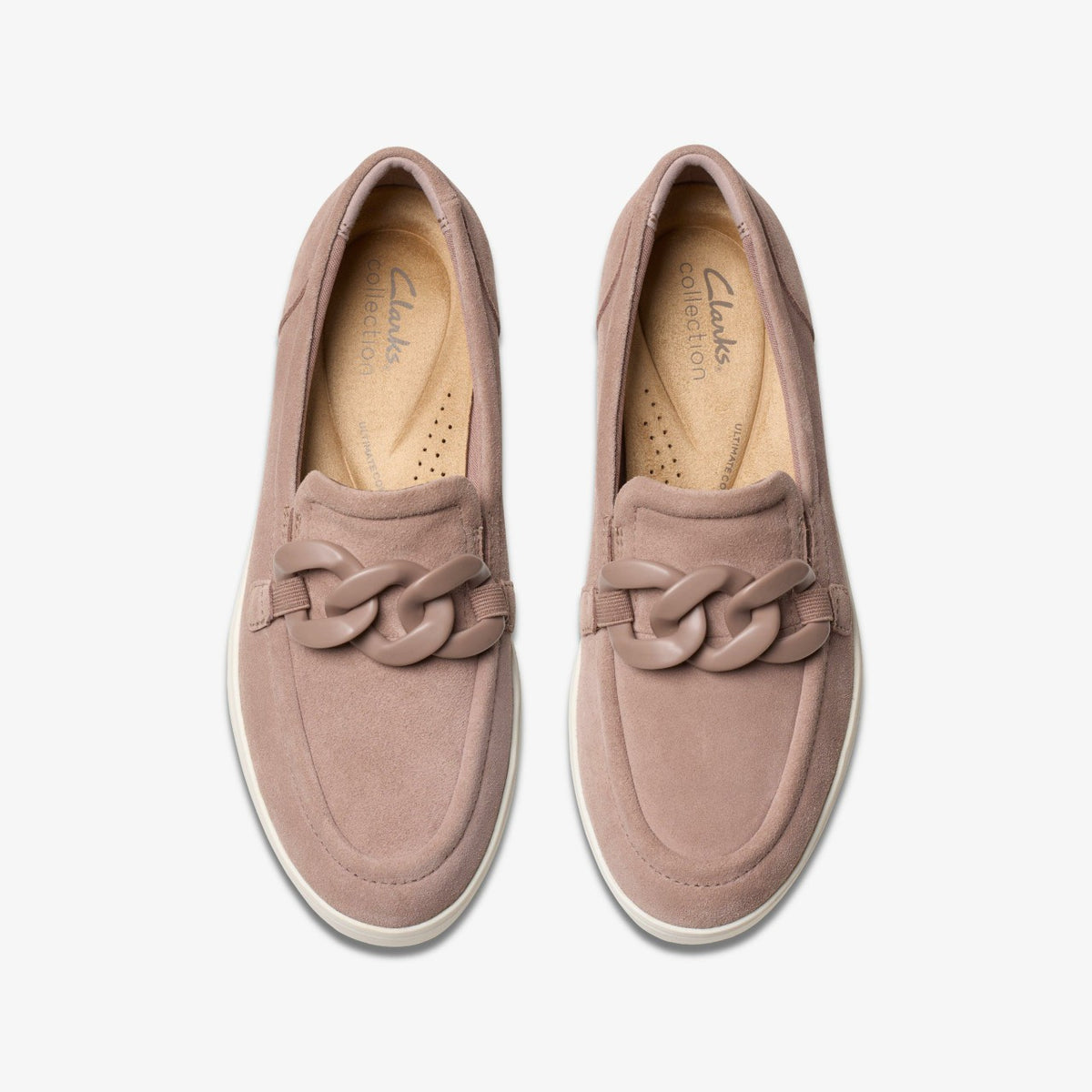 Clarks Women Zylah May Mauve Suede