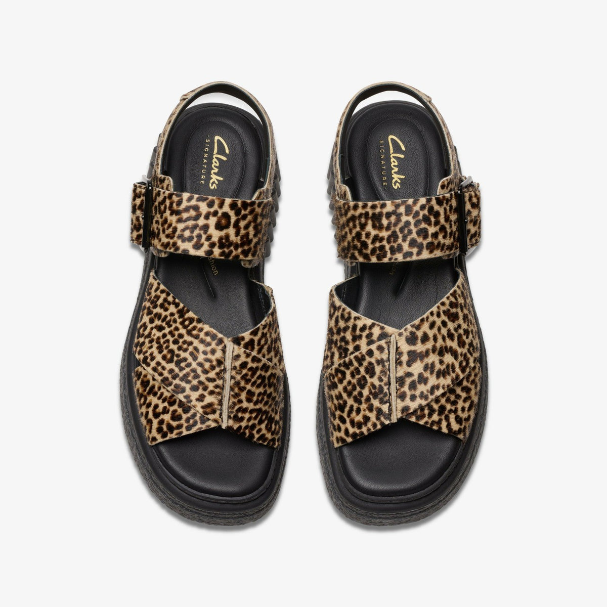 Clarks Women Evamar Wish Leopard Print