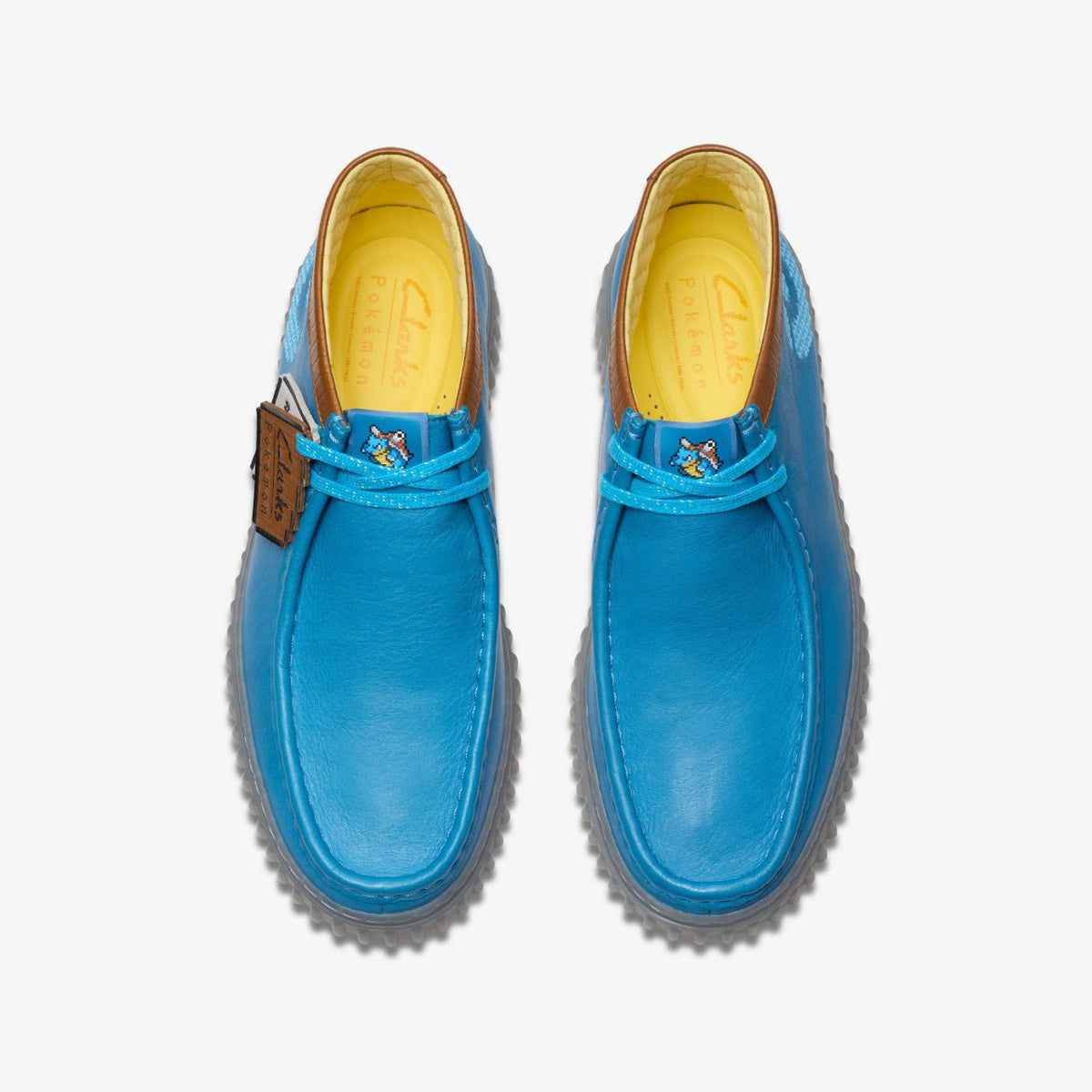 Clarks Men|Women Torhill Explore Blue Leather