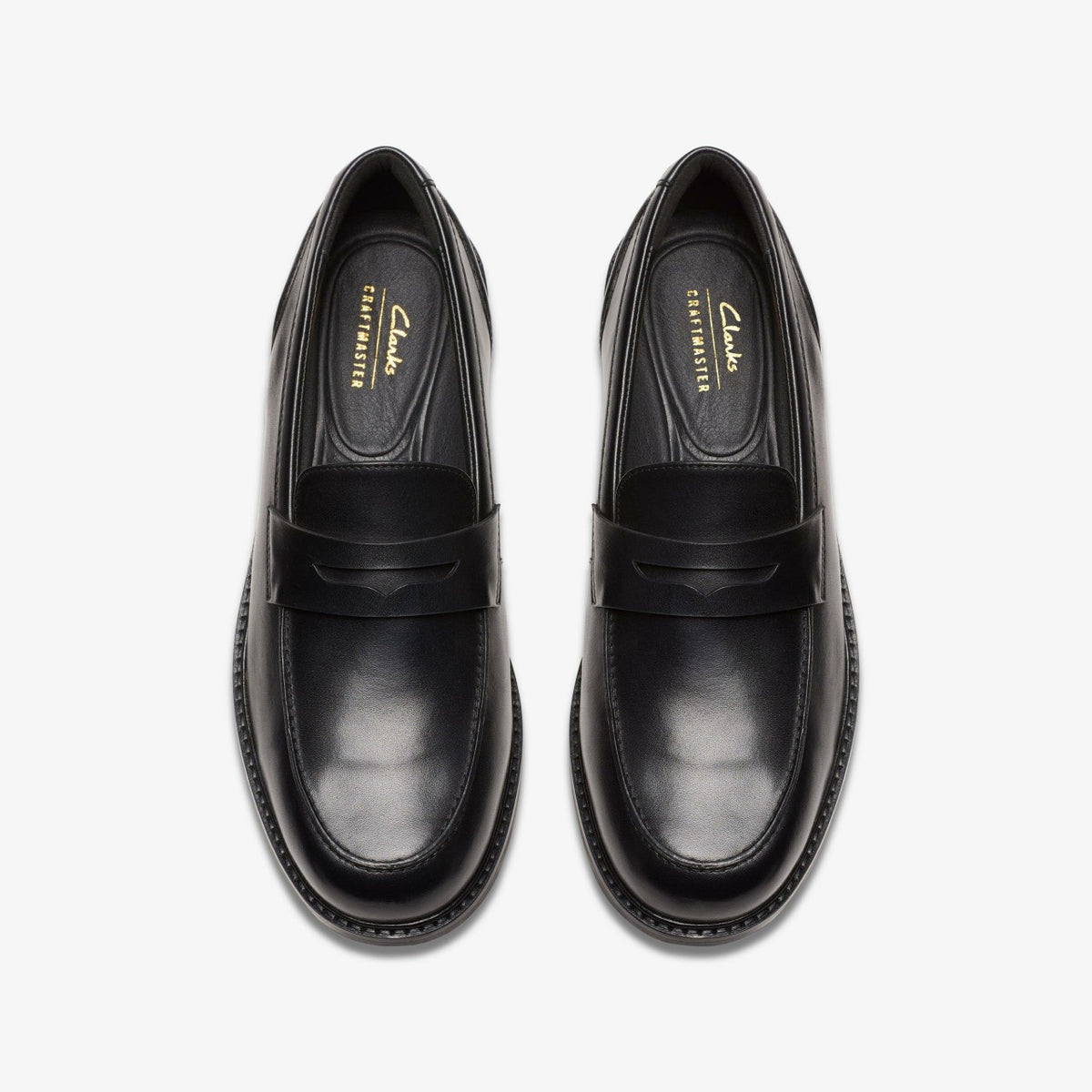 Clarks Men Craft Arlo Lo Black Leather