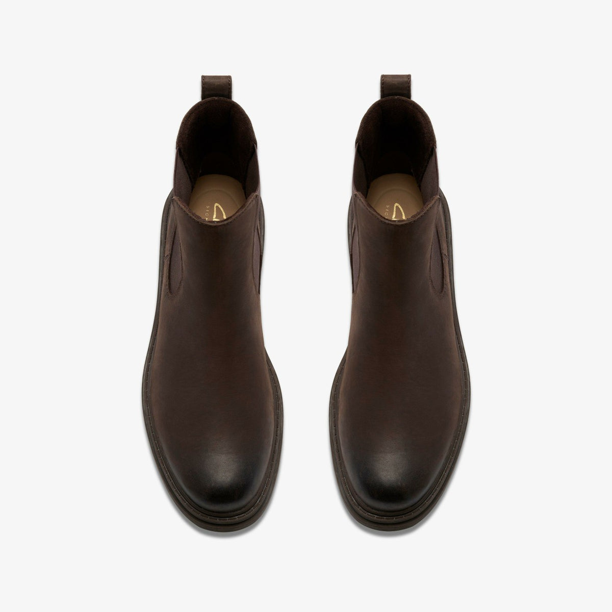 Clarks Women Orinoco 3 Top Dark Brown Leather