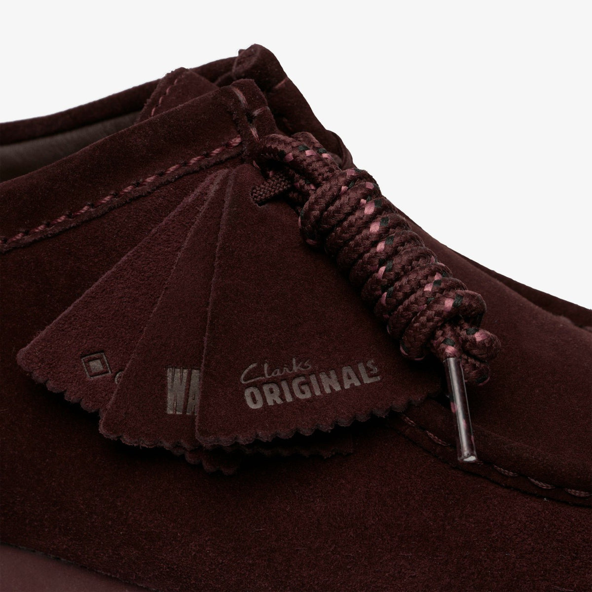Clarks Men Wallabee GORE-TEX Purple Grape Suede