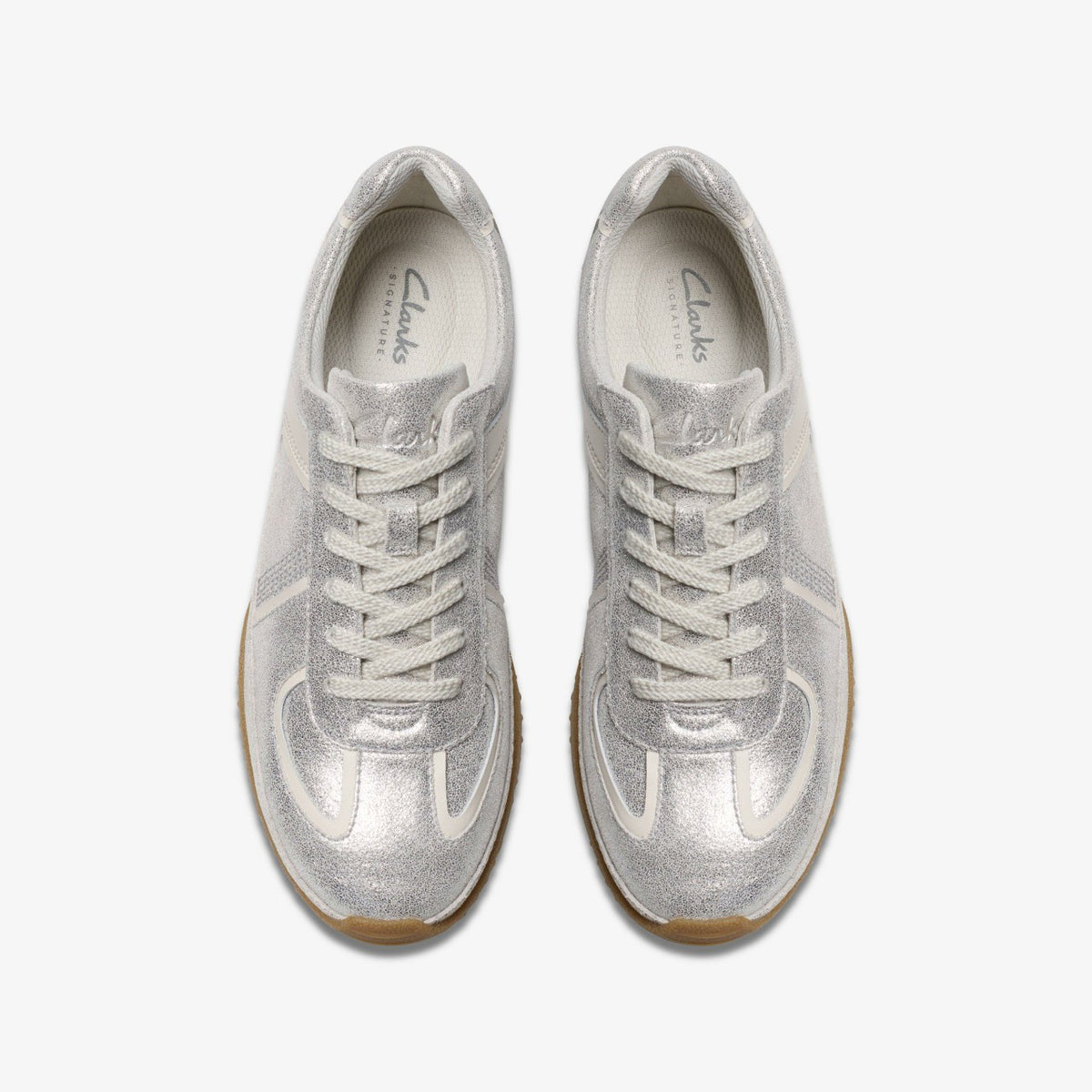 Clarks Women Meridor Lo Metallic Combination