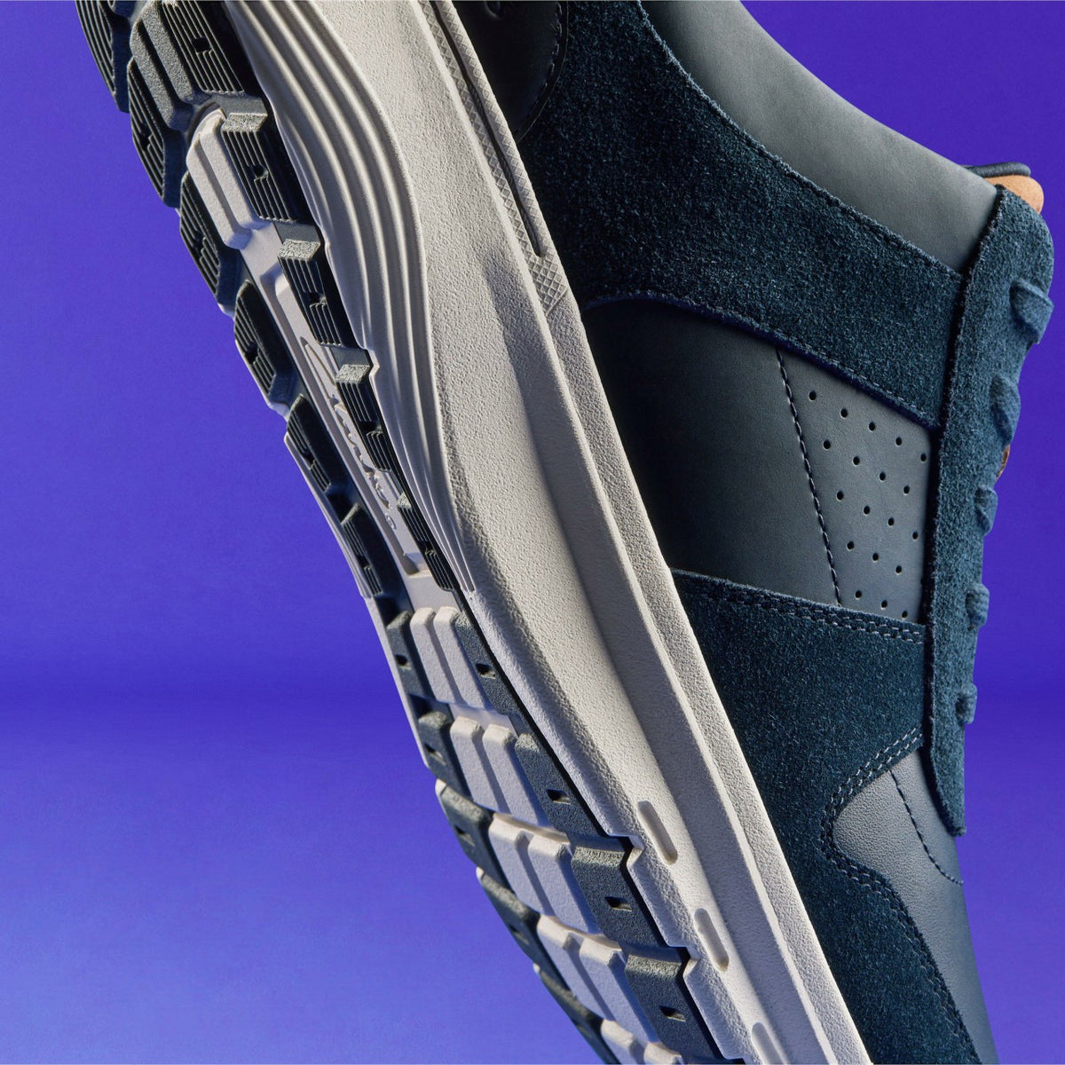 Clarks Men Motion Trek Go Navy Combination