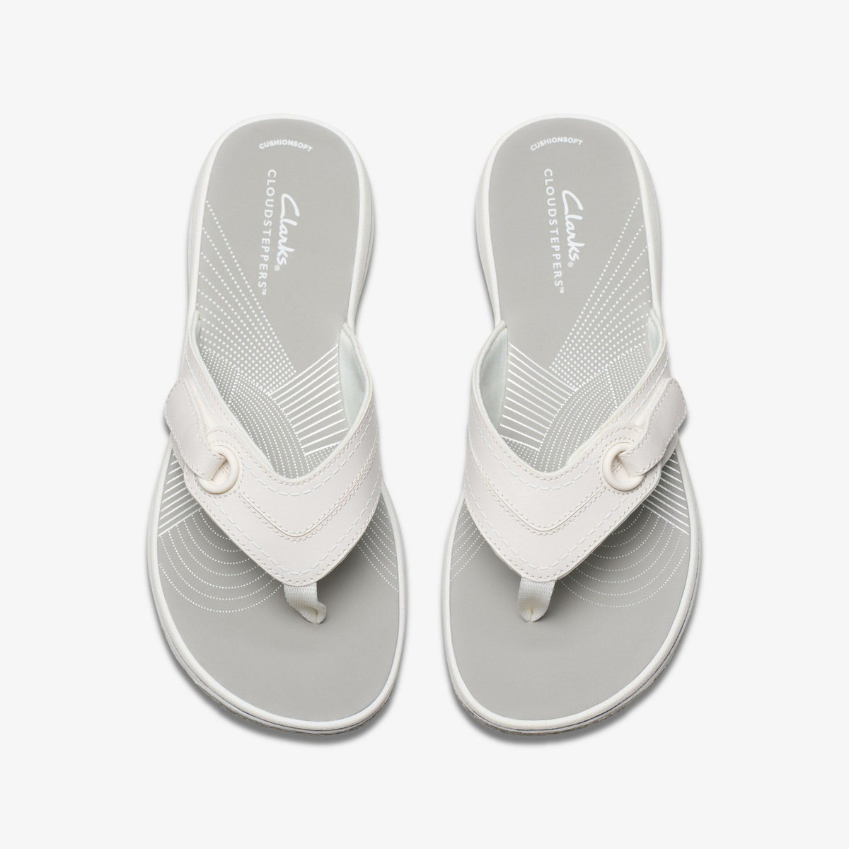 Clarks Women Brinkley Reyna White