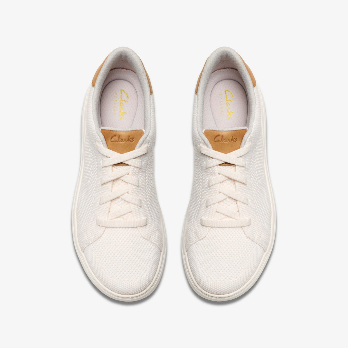 Clarks Women Nalle Walk White Knit