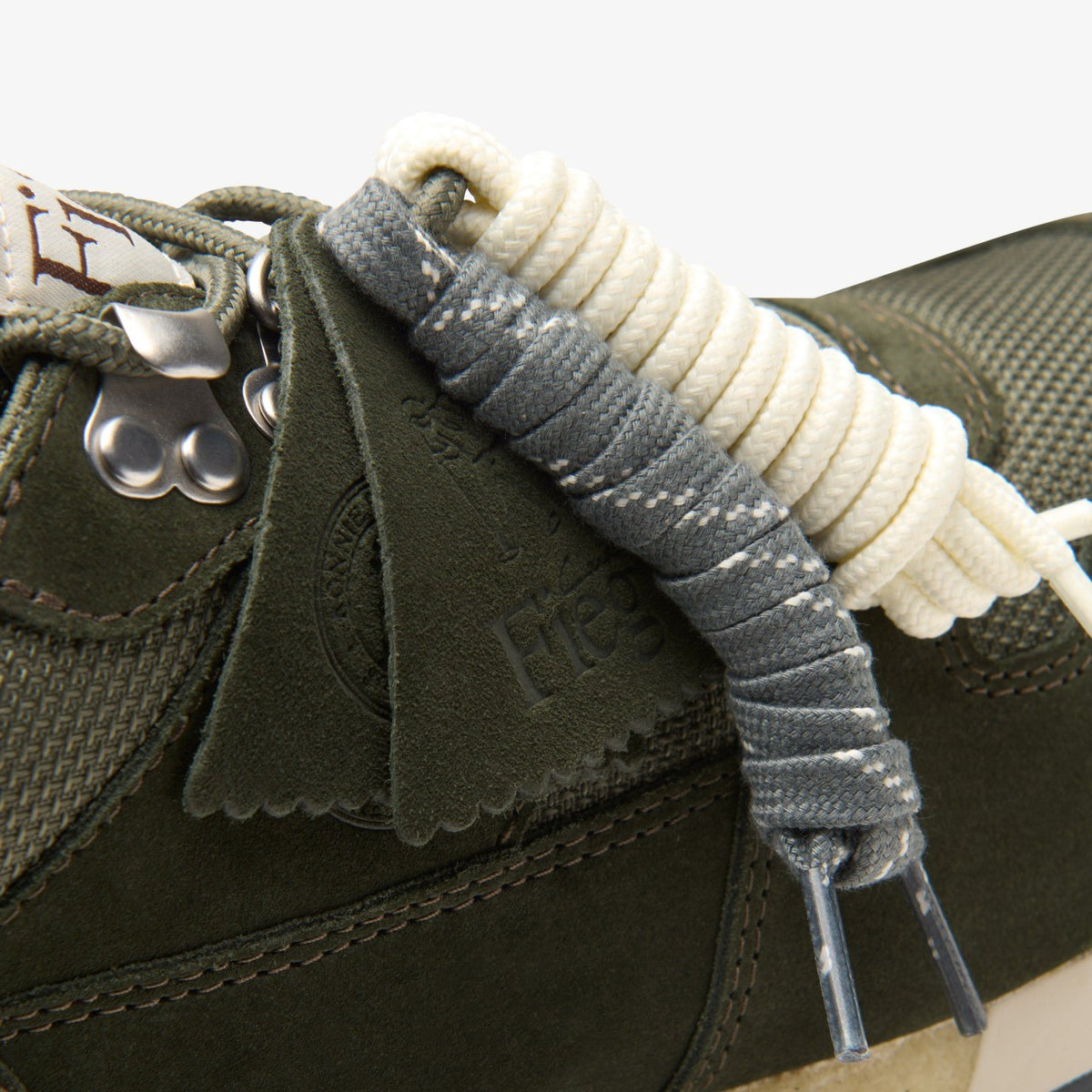 Clarks Men Laddow Dark Olive Combination