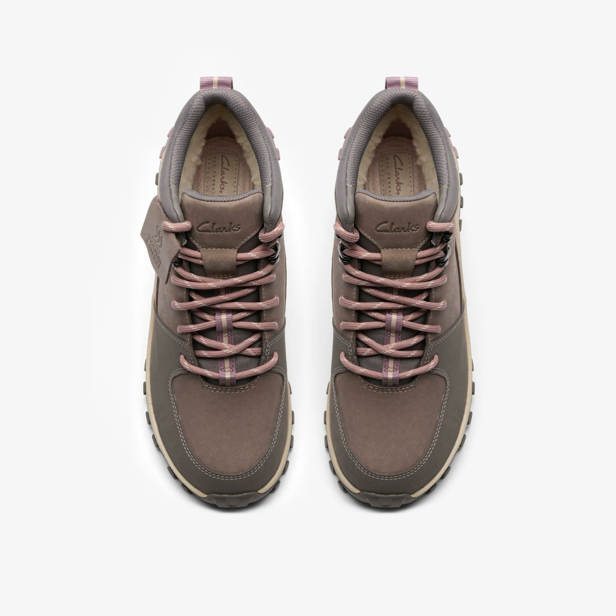 Clarks Women ATL Trek Boot GORE-TEX Grey Warmlined Combination