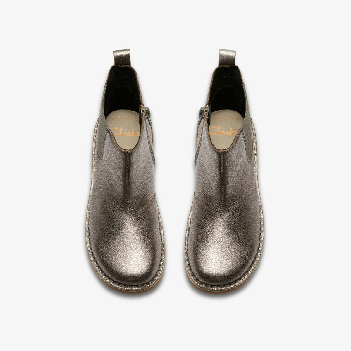 Clarks Kids Joyful Sky Kid Pewter