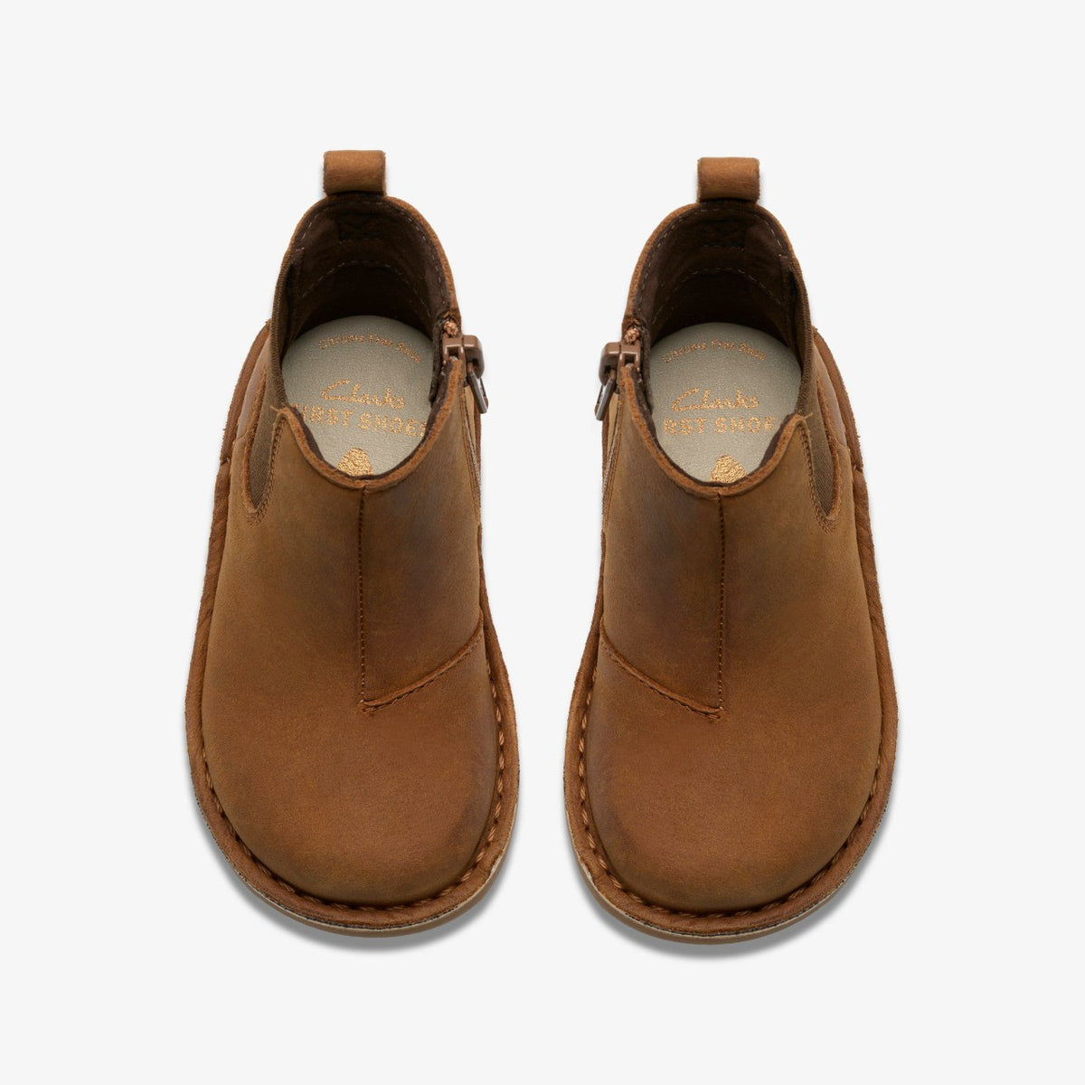 Clarks Kids Joyful Sky Toddler Tan