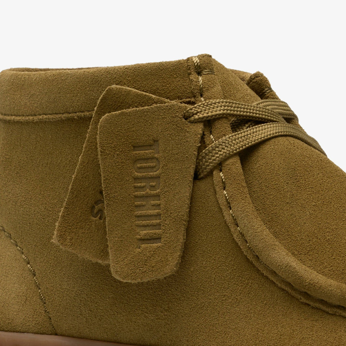 Clarks Women Torhill Moss Olive Suede