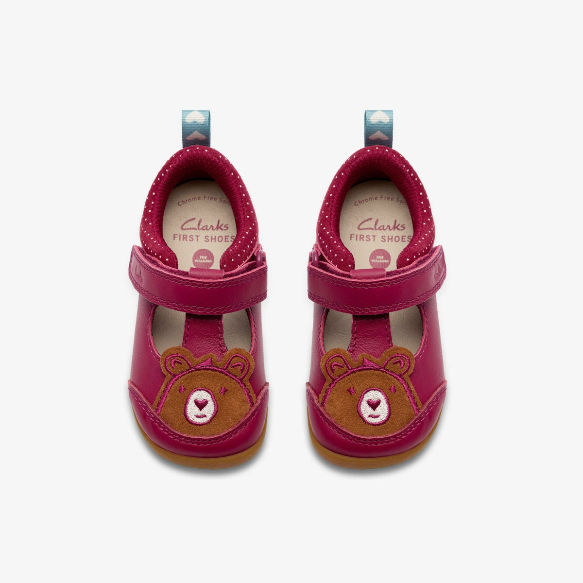 Clarks Kids Roamer Hope Toddler Berry