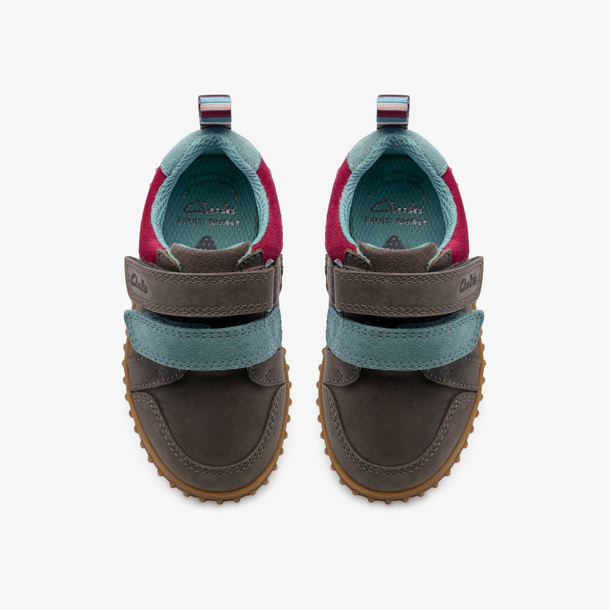 Clarks Kids Cove Pop Toddler Grey