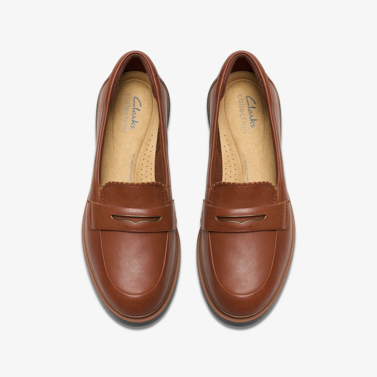 Clarks Women Westlynn Glow Tan Leather