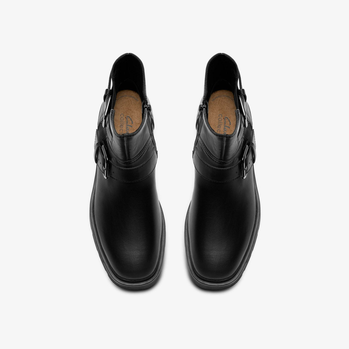 Clarks Women Lauryl Bay Black Leather