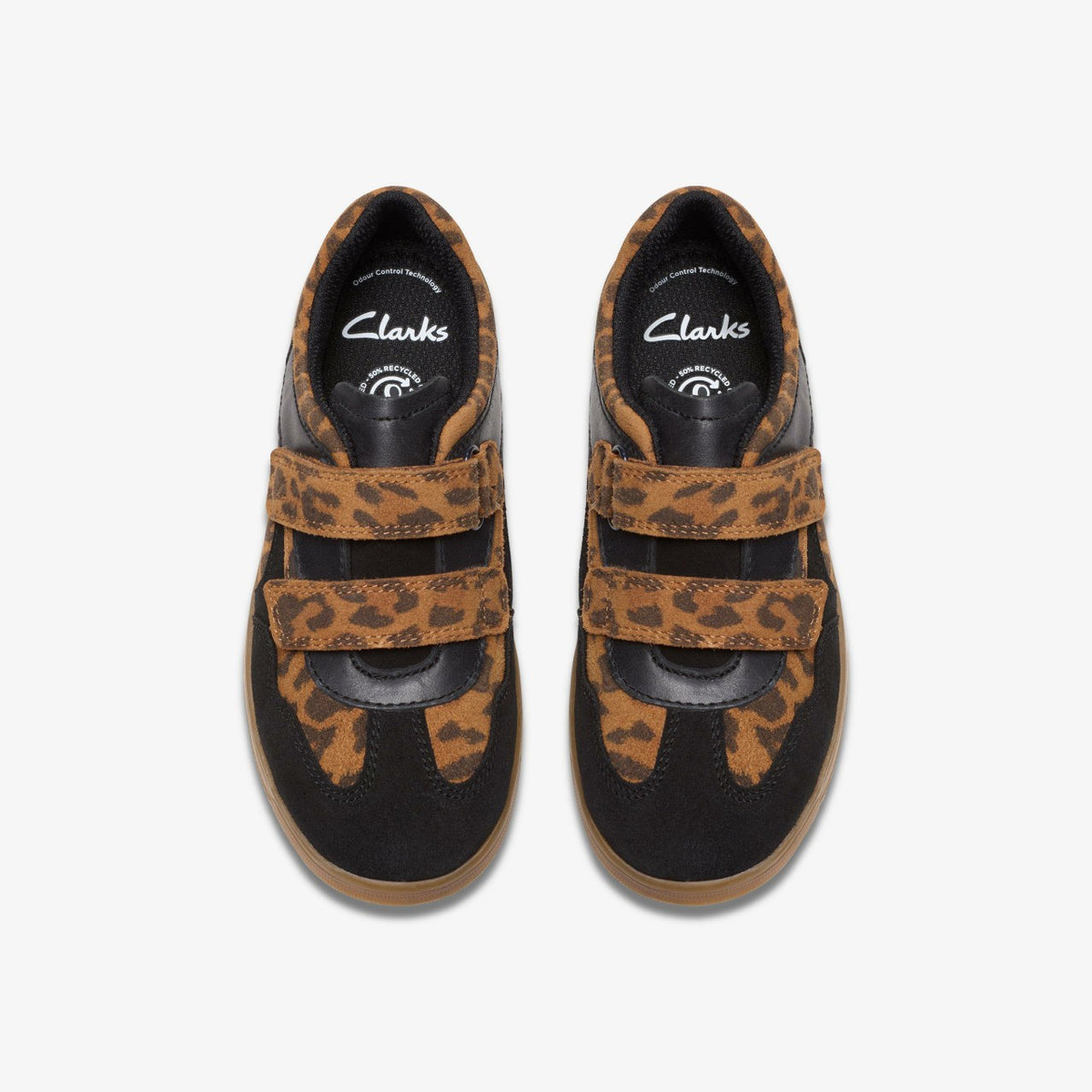 Clarks Kids Disco Vibe Kid Leopard Print
