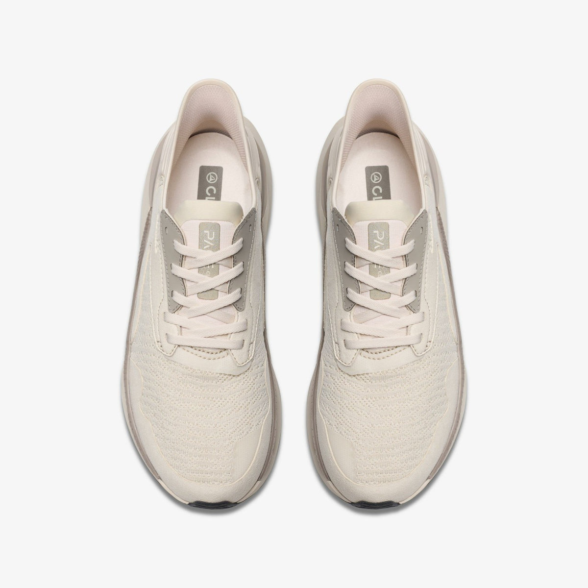 Clarks Men Clarks Pace Off White Combination