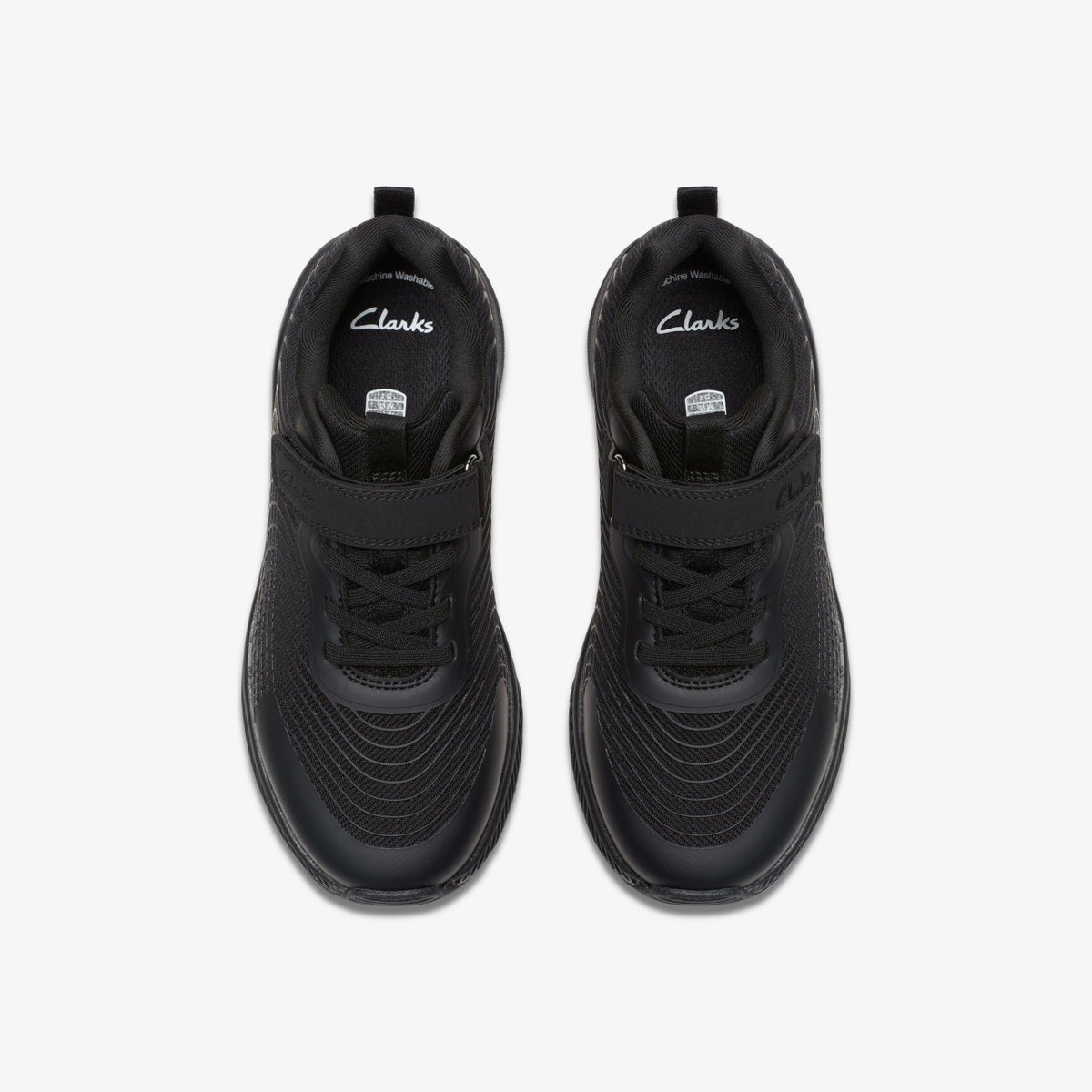 Clarks Kids Deyes Dash Kid Black/Black