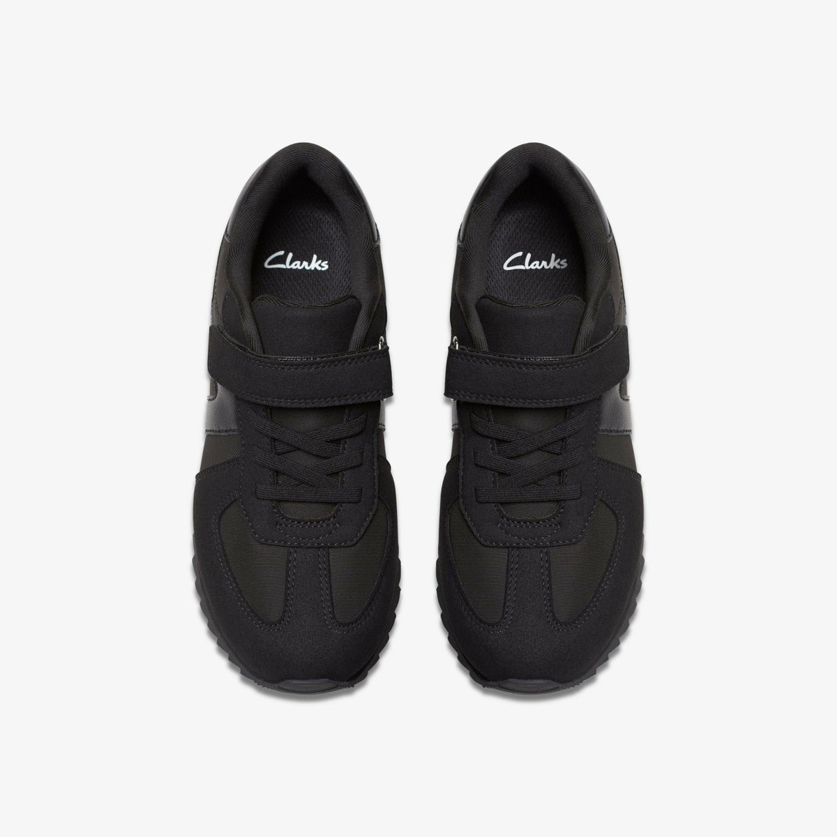 Clarks Kids Jaspen Vibe Kid Black/Black