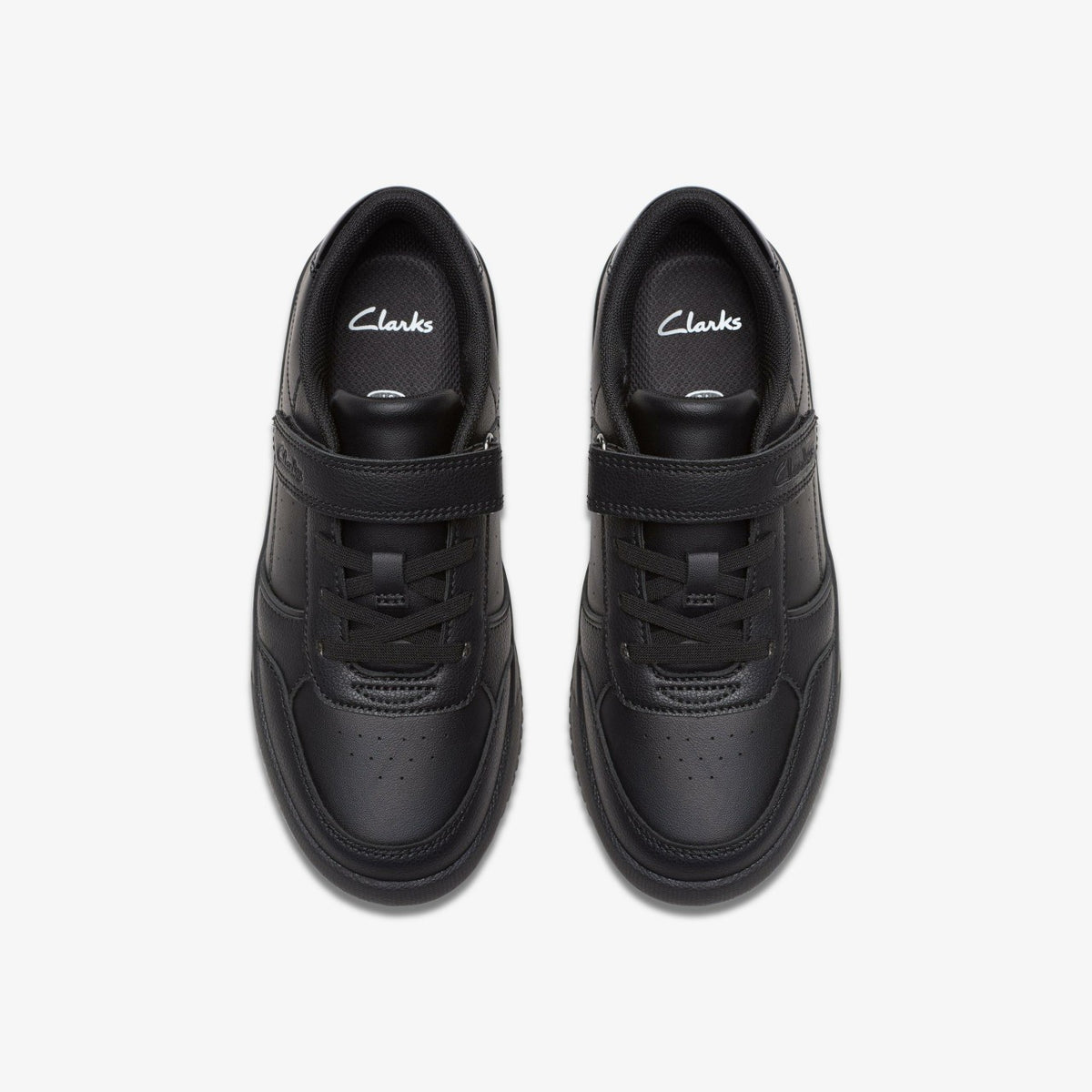 Clarks Kids Barley Step Kid Black
