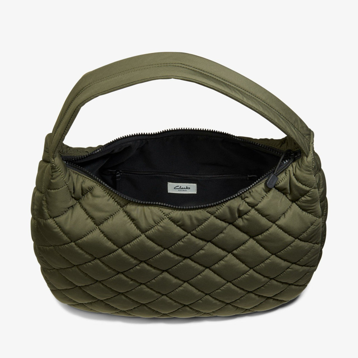 Clarks Women Quilted Tote Olive