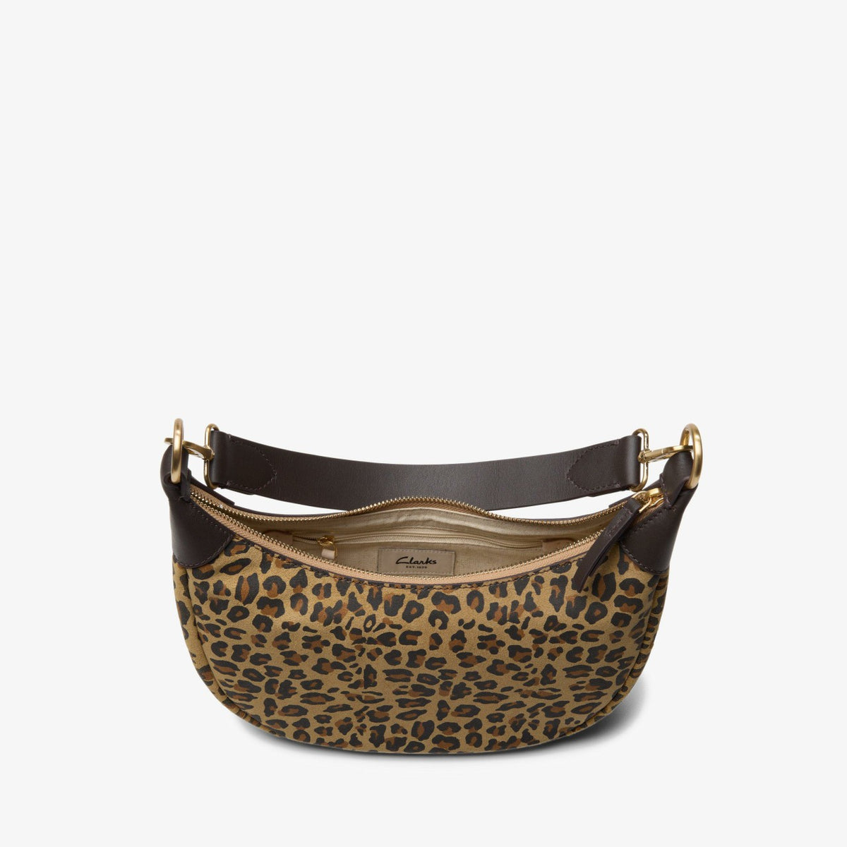 Clarks Women Willow Moon Mini Leopard Print