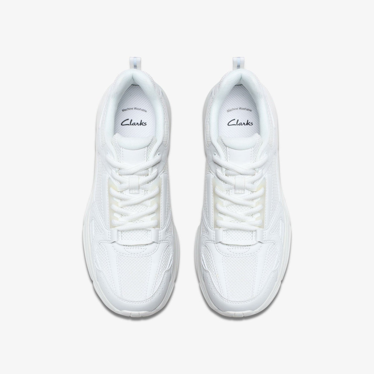Clarks Kids Crafton Move Youth White/White