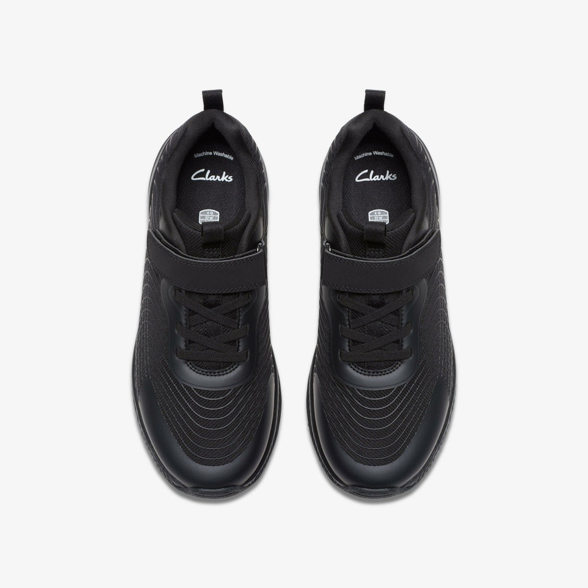 Clarks Kids Deyes Dash Youth Black/Black