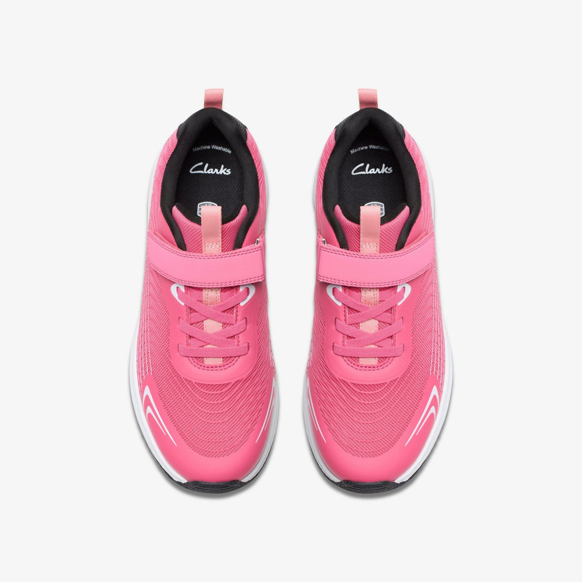 Clarks Kids Deyes Dash Youth Pink Synthetic